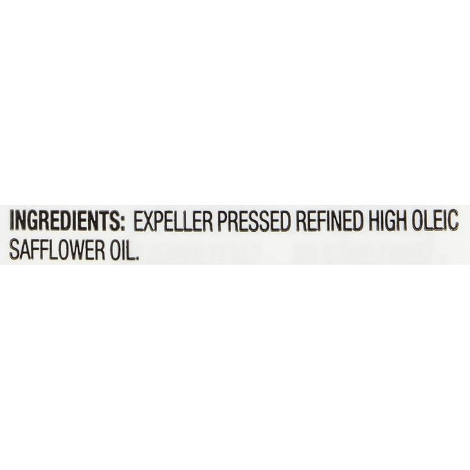 Spectrum Culinary High Oleic Safflower Oil Refined 32 oz (Pack of 12)
