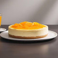 ANDY ANAND CHOCOLATIER Luxurious Orange Cheesecake 9 | Freshly Baked with Real California Cream Cheese No Preservatives Cheesecake | Rich Citrusy &amp Decadent Dessert (2 lbs)