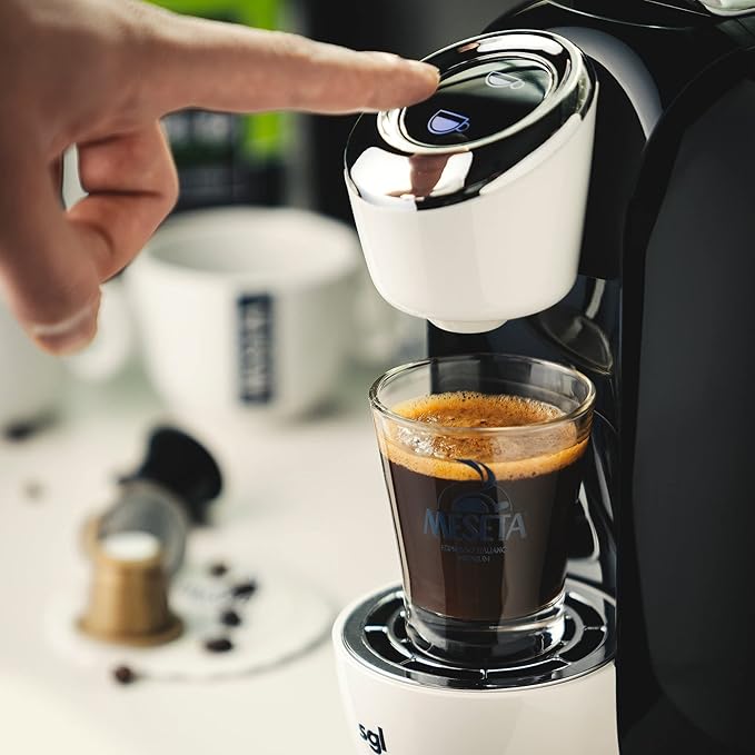 100 Nespresso Compatible Meseta Intenso Coffee Capsules 100 Capsules of Gourmet Coffee Espresso Compatible with Nespresso Machine.