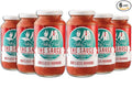 Classic Marinara Pasta Sauce by Frik &amp Frak 6-Pack No Sugar Added No Preservatives Gluten Free 36 Month Shelf Life Artisan Small Batch Crafted Pasta Sauces 24 Oz Jars