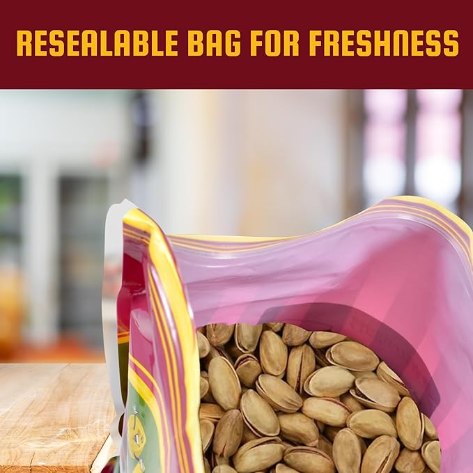 Turkish Pistachios Antep Roasted Salted In Shell - We Got Nuts (1 LB.)