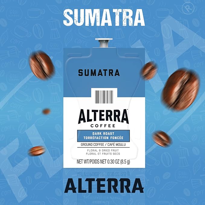 FLAVIA ALTERRA COFFEE Sumatra Dark Roast 20-Count Freshpacks (Pack of 1)