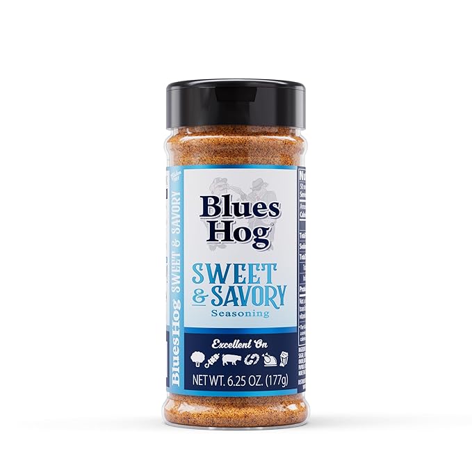 Blues Hog Seasonings BBQ Box – Original Bold &amp Beefy &amp Sweet &amp Savory Variety Pack – All‑Natural Dry Rub Gift Set Gluten‑Free Made in the USA