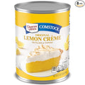Duncan Hines Comstock Original Lemon Crème Pie Filling and Topping 21 oz. (Pack of 8)