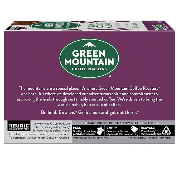 Green Mountain Coffee Roasters Dark Chocolate Hazelnut Coffee Keurig Single Serve K-Cup Pods 10 Count