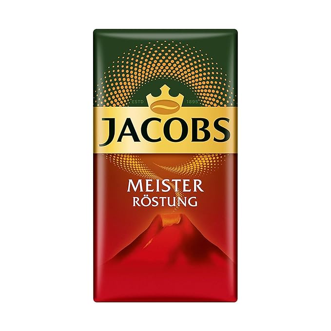 Jacobs Meister Rostung Ground Coffee 500 Gram / 17.6 Ounce (Pack of 3)