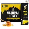 Honey Bae Natural Honey Sachets Herbal Vitality &amp Energy Support for Men Pure Honey with Maca Tongkat Ali Ginseng On-The-Go Single Serve Packets 12 x 15g
