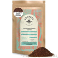 Ethiopian Sidama Ground Coffee - Single Origin Medium Light Roast Freshly Roasted To Order Ground Coffee Specialty Grade Fair Trade and Non-GMO Chocolate and Fruity Notes - 12 oz
