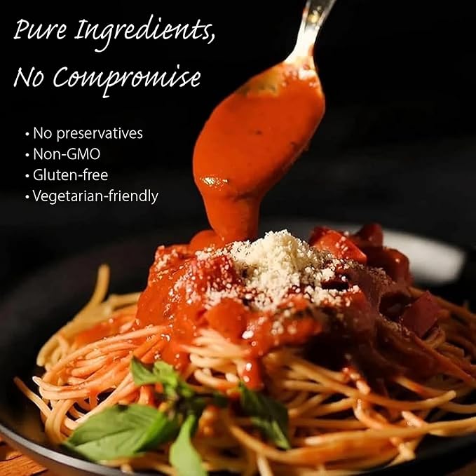 ChefMel’s Sweet Sicilian Vodka Sauce - Rich &amp Creamy Tomato Sauce with Vodka and Red Wine - Handcrafted Italian Recipe - Small Batch Gluten-Free - Great for Pasta Pizza &amp More - 24oz Jar (2