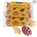 Pastabilities Fun Shaped Pasta for Kids - Fall Festival - Pumpkin and Leaf Holiday Theme Non-GMO Natural Wheat and Vegetable Pasta All-Natural Kosher Certified Made in the USA (2 Pack 14 Oz)