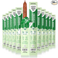 Mission Meats 100% Certified Organic Beef Sticks – Pasture-Raised Zero Sugar Non-GMO Healthy Individually Wrapped Meat Sticks Snack 0.75oz (24ct)
