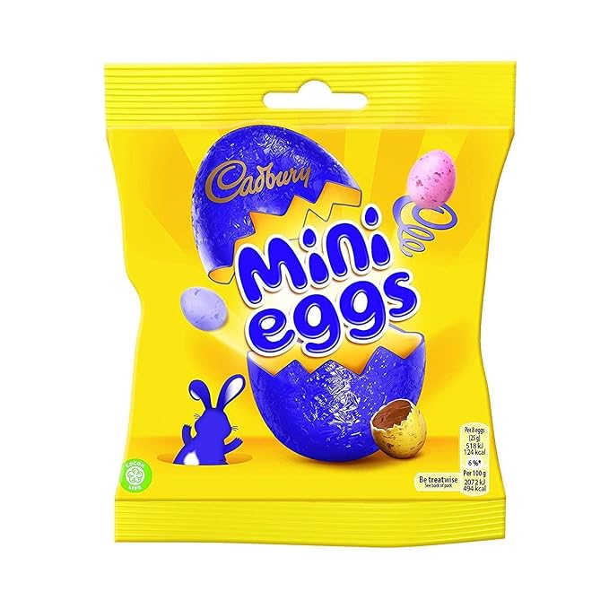 Cadbury Mini Eggs Bag 74g (Pack of 12)