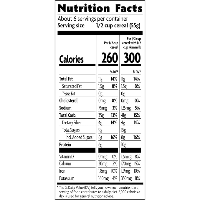 Nature's Path Organic Peanut Butter Granola 11.5 Ounce (Pack of 12)