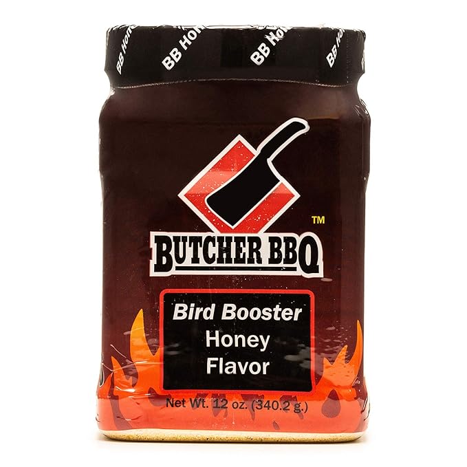 Butcher BBQ | Bird Booster Honey Flavor Injection and Marinade | Use with Chicken and Turkey | Increases Moisture | Adds Flavor | Perfect for Thanksgiving Turkeys