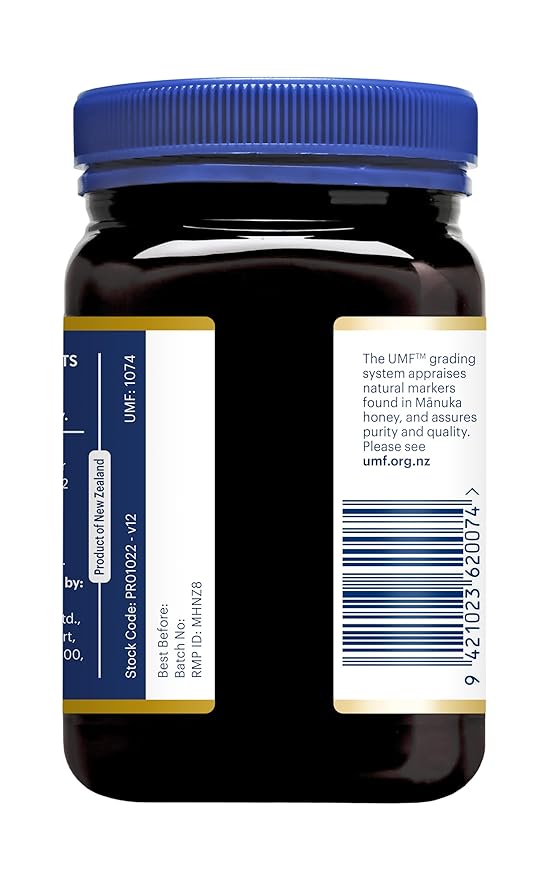 Manuka Health UMF 13+/MGO 400+ Manuka Honey (500g/17.6oz) Superfood Authentic Raw Honey from New Zealand
