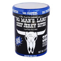 No Mans Land Beef Jerky Cups | High Protein Snack On-The-Go | 6 x 2oz Cups (6 Pack - 2oz Peppered)