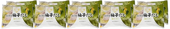 K &amp Dashimen's a Kochi Prefecture Yuzu 10 Salt Noodles 102g ×