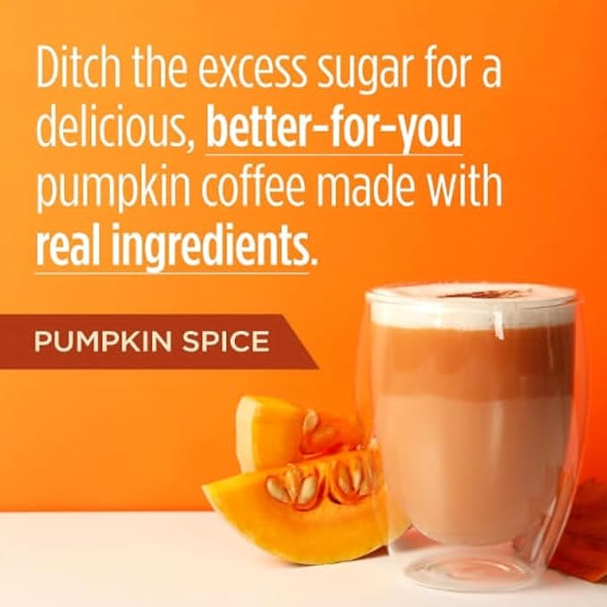 VitaCup Organic Pumpkin Spice Coffee Pods Low Acid Lab Tested for Mold Toxins and Chemicals Fair Trade Certified Single Serve Pods 16ct