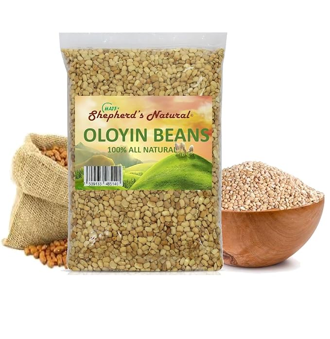 Oloyin Honey Beans by Shepherd's Natural 4 lbs. / 64 oz. Offers a quality easy-to-cook West African honey beans perfect for authentic dishes like Akara Moi-Moi and Gbegiri.