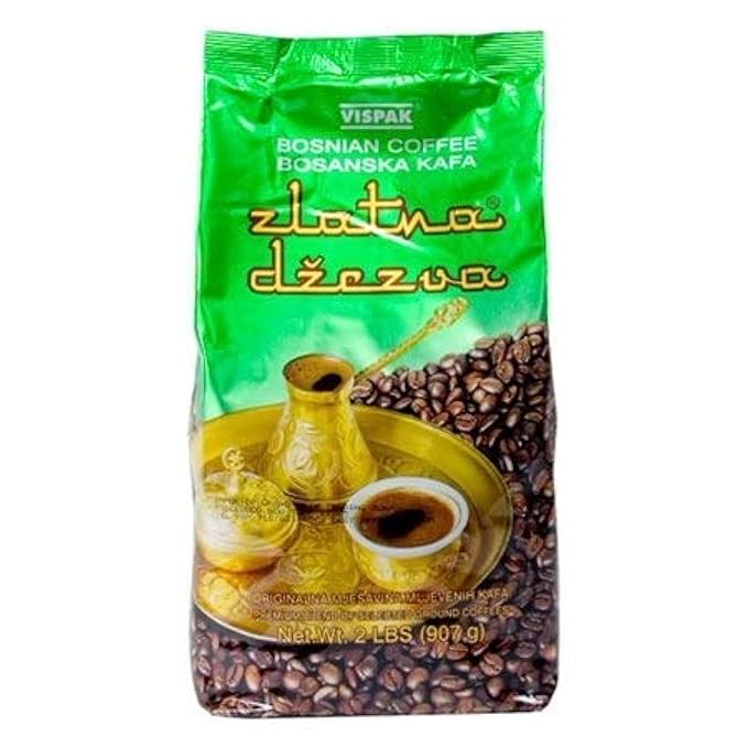 Vispak Zlatna Dzezva Ground Coffee Regular Coffee 907g