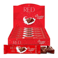 RED Delight®™ Milk Chocolate 12 Count Box of Grab N Go Travel Size Bars (0.92 Ounces Each) (1 Box - Total of 12 Bars)