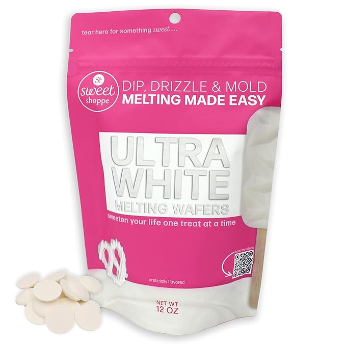 Sweet Shoppe Ultra White Melting Wafers 12 ounces