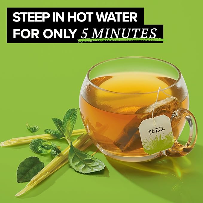 TAZO Organic Zen Green Tea Green Tea Zen for Health and Wellness 144 Total Tea Bags (36ct - Pack of 4)