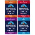 Kalahari Biltong Variety Pack – 4 Pack (Original Peri Peri Garlic Rosemary Truffle) – High Protein Low Carb Gluten Free Keto-Friendly Snack