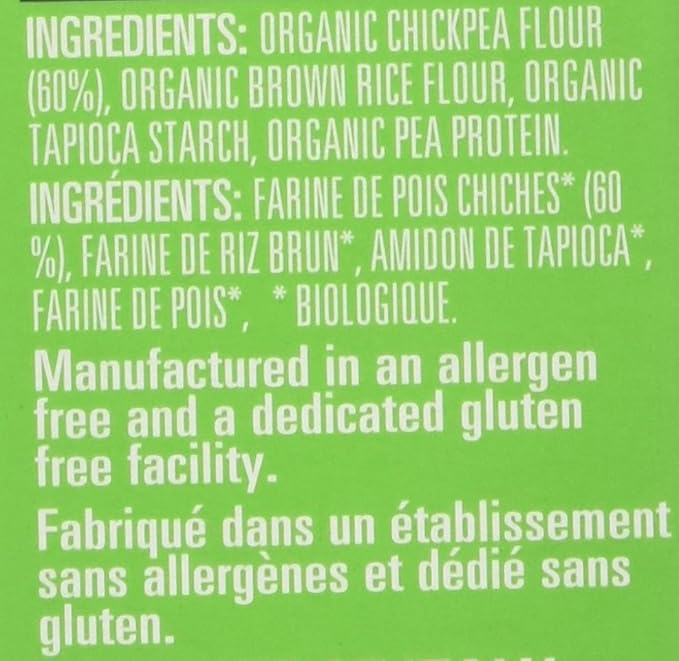 Explore Cuisine Organic Chickpea Fusilli Pasta Non GMO 8 Ounces (Pack Of 6)
