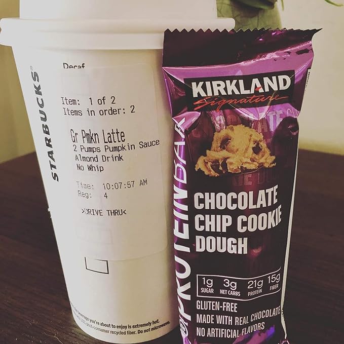 Kirkland Signature Protein Bars Chocolate Chip Cookie Dough 20-count 2.12OZ