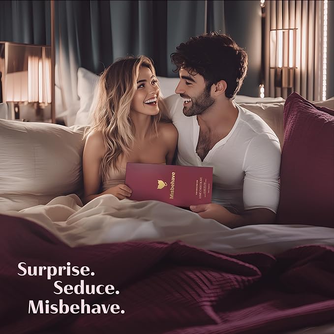 Misbehave Love Chocolate - Premium Dark Chocolate to Inspire Intimacy - Tailored Formula for Women | Vegan Gluten-Free