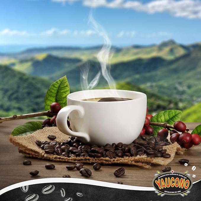 Yaucono &amp Cafe Crema Puerto Rican Ground Coffee Bundle – 4 Bags Total (2 x 14 oz Yaucono 2 x 14 oz Cafe Crema) – Medium Roast Traditional Grind Smooth &amp Balanced Flavor