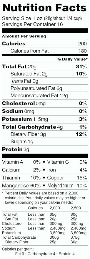 Nature's Eats Halves Pecan 16 Ounce (Pack of 2)