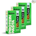 Kaizen Low Carb Keto Pasta Fusilli - High Protein (20g) Gluten-Free Keto-Friendly (6g Net) Plant-Based Lupini Noodles made w/High Fiber Lupin Flour - 8 ounces (Pack of 3)