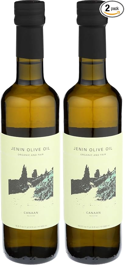 Canaan Oil Olive Organic 500 ml (Pack of 2)