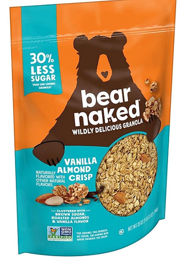 Generic HGU Bear Naked Granola Cereal Vanilla Almond (28 oz.) 1.75 Pound (Pack of 1)