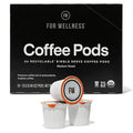 For Wellness Arabica Coffee Pods (24 Pods Medium Roast) – Pair With The Good Stuff to Supercharge Your Coffee