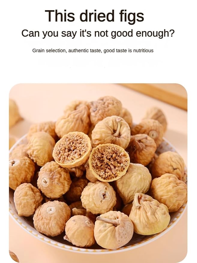 Dried Figs 500g - Large Pack Great Value Fresh and Delicious Snack Perfect for Office or Home