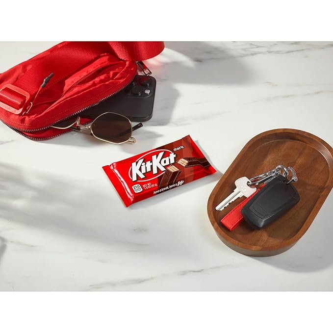 KIT KAT Dark Chocolate Wafer Candy Bars 1.5 oz (24 Count)