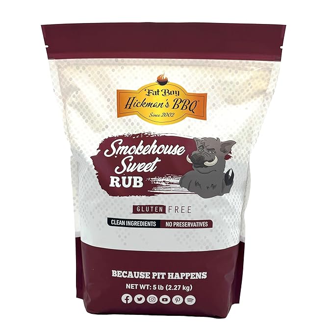 Smokehouse Sweet Gluten Free Natural BBQ Rub – 5 lb