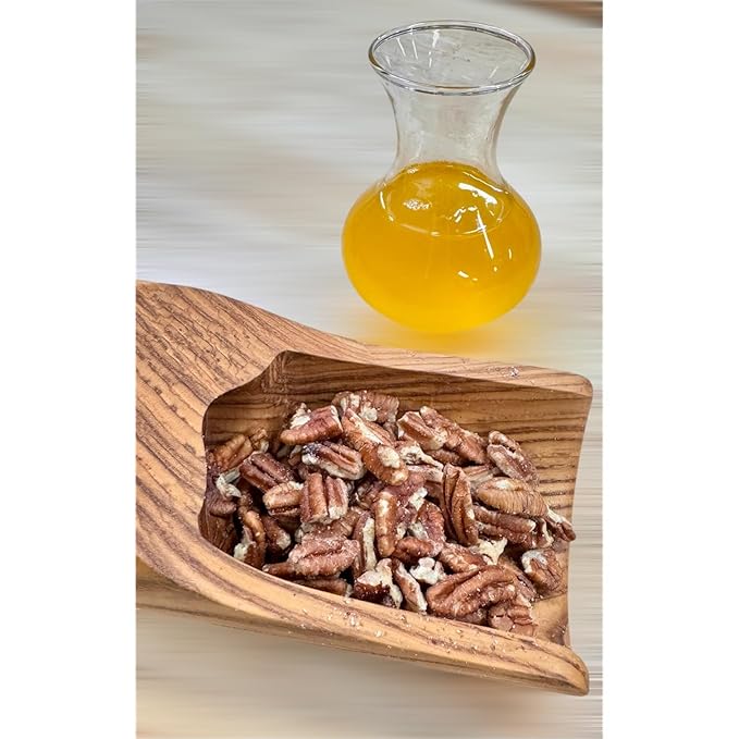 Raw Fresh Cold-Pressed Pecan Oil - From Certified Organic Pecans - Pure and Natural Culinary Delight