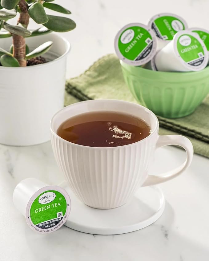 Twinings Tea Sampler (20 Count) Black Green Herbal Keurig 2.0 K-Cups – Perfect Gourmet Gift Set