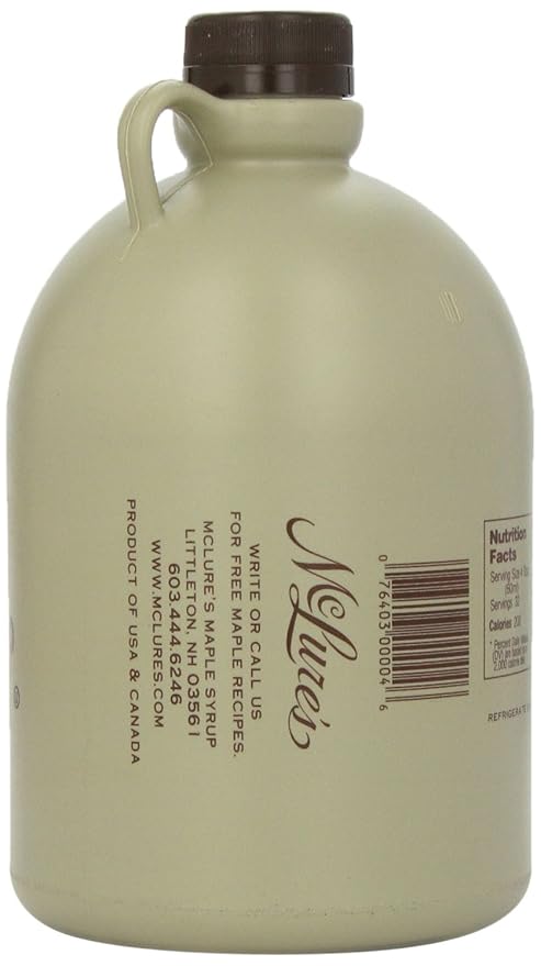 McLure's Pure Maple Syrup 64 Ounce