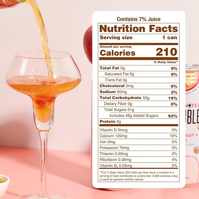 Inotea Pobble Bursting Bubble Tea - Refreshing Taiwanese Canned Boba with Popping Pearls - Ready-to-Drink Boba Tea - Enjoy Real Boba Without the Long Lines - Passion Fruit + Apple - 12 pack