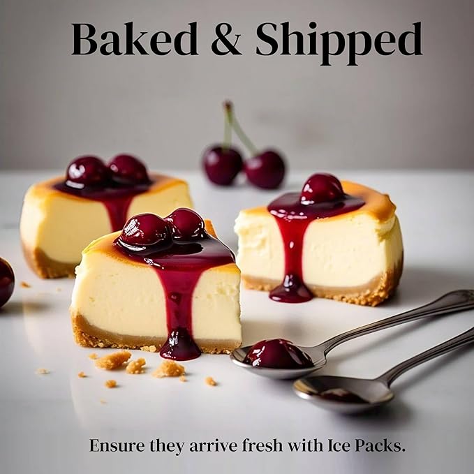 ANDY ANAND CHOCOLATIER Sugar Free Cherry Cake 2.9 lbs - Gourmet Freshly Made All-Natural Ingredients No Preservatives Diabetic-Friendly Gourmet Gift Boxed Delight