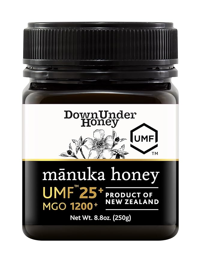 DownUnder Honey UMF 25+ Manuka Honey MGO 1200+ 250g