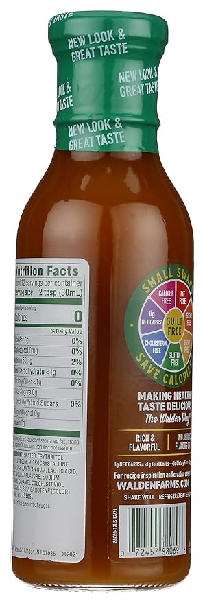 Walden Farms Caramel Syrup 12 Fluid Ounce - 6 per case.