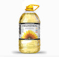 HELIXENOS High Oleic Sunflower Oil – Refined Deodorized &amp Winterized Non-GMO Gluten-Free Heart-Healthy Cooking Oil for Frying Baking Salad Dressing &amp Skincare – (169 Fl Oz x1)