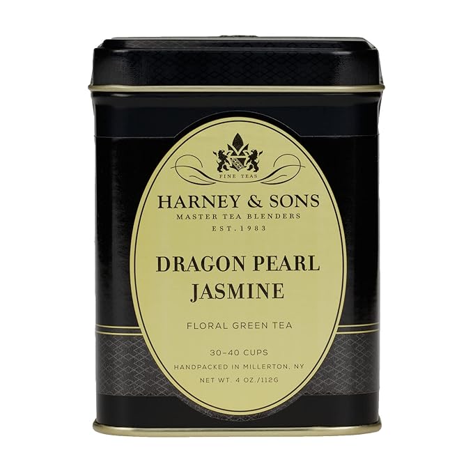Dragon Pearl Jasmine Tea 4 oz (112 g) Harney &amp Sons