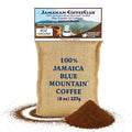 JamaicanCoffeeClub 100% Jamaican Blue Mountain Coffee Ground RG 8oz Fresh Roasted Beans Smooth Bold Flavor Premium Coffee from Jamaica Medium Grind Rich Taste Gourmet Blend